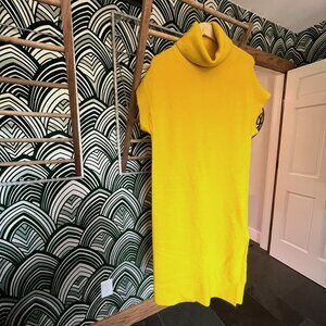 NWOT Ladies Mustard Long Sweater - Perfect for fall!